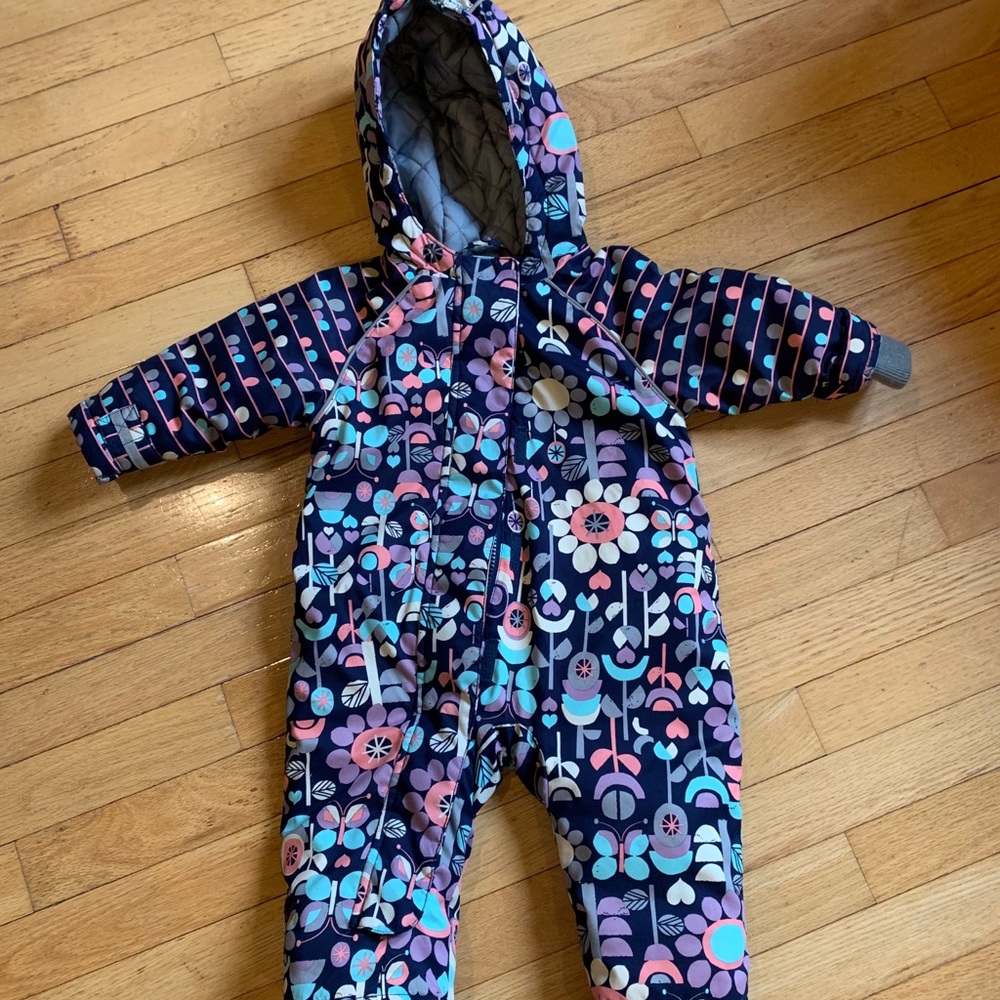 Hanna Andersson snowsuit 70 floral